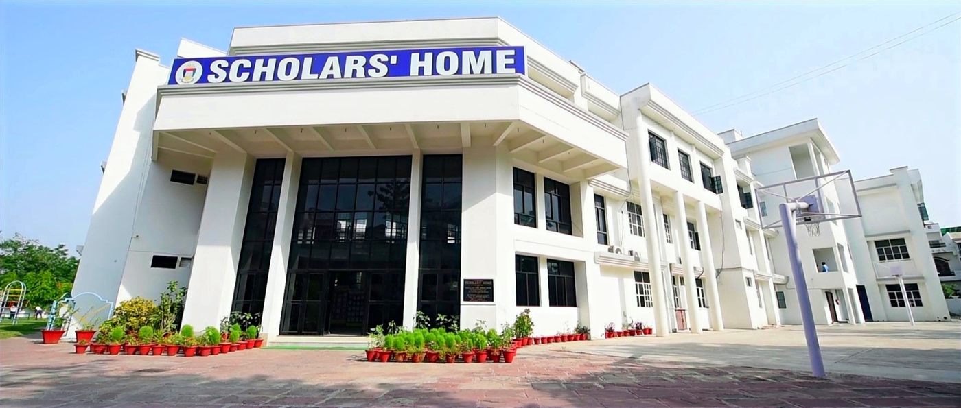 Scholars' Home school front facade, Vipul Khand Gomti Nagar Lucknow