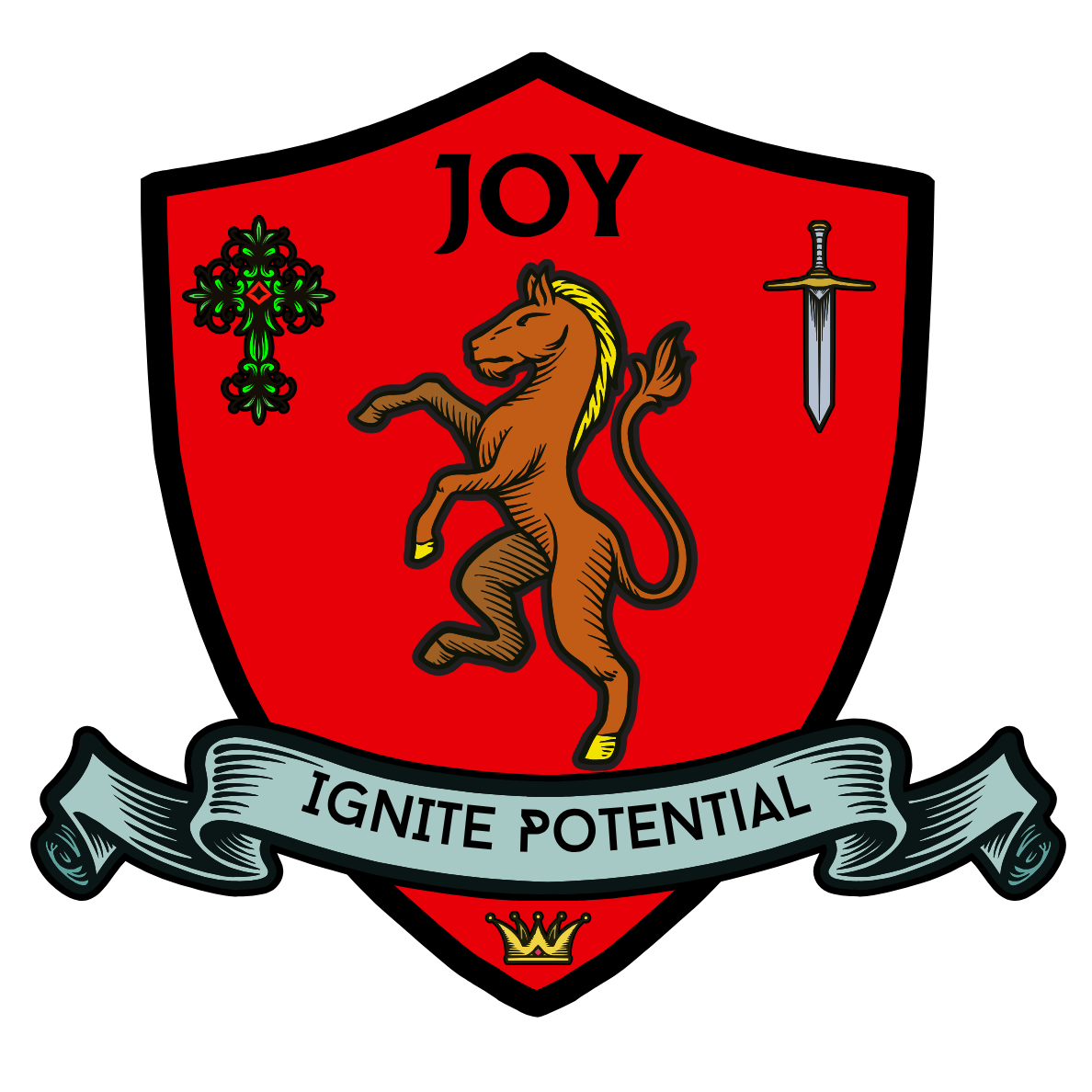 Joy House crest — Scholars' Home house system