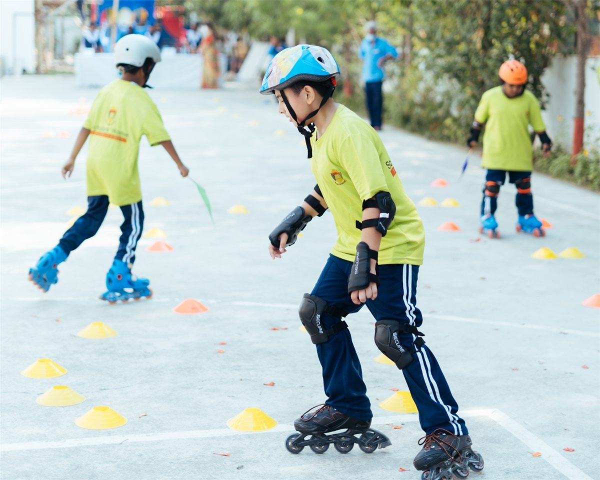 Skating ring at Scholars' Home, Gomti Nagar Lucknow