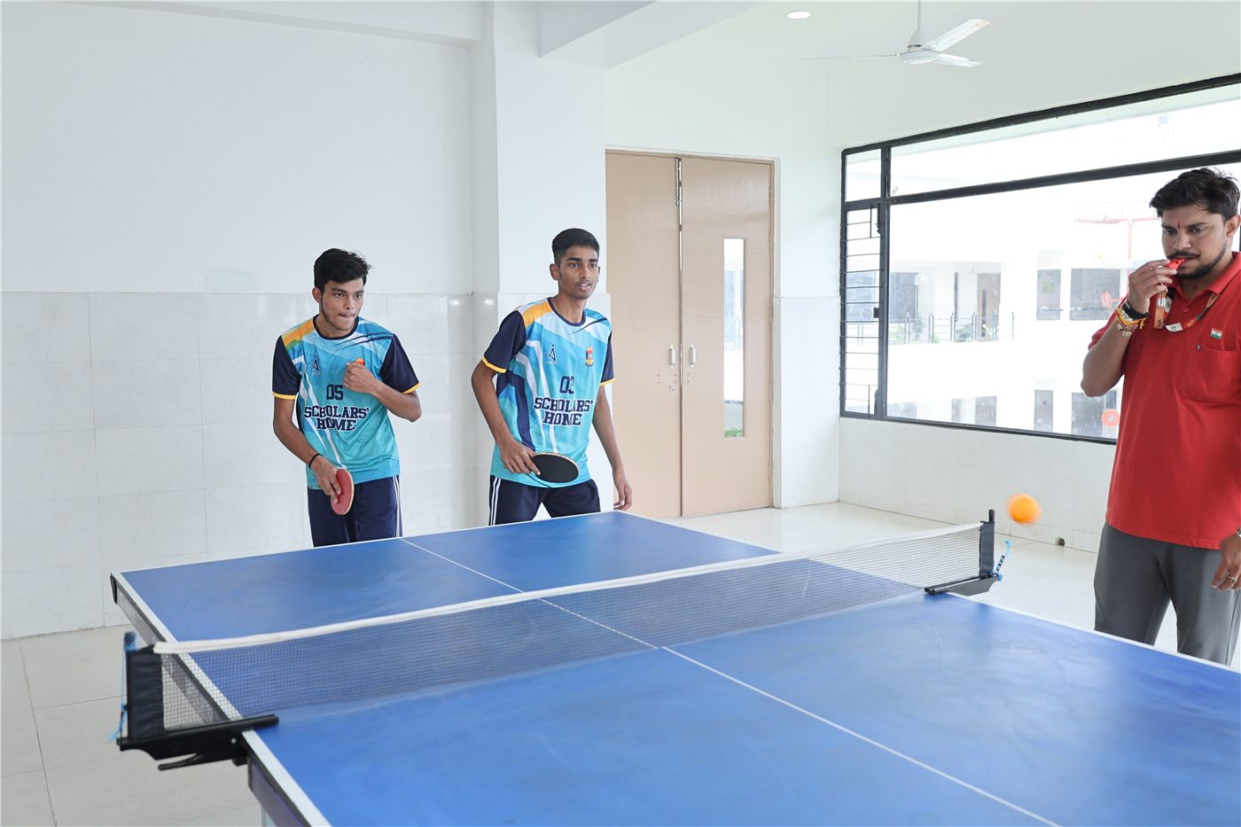 Table tennis at Scholars' Home, Gomti Nagar Lucknow